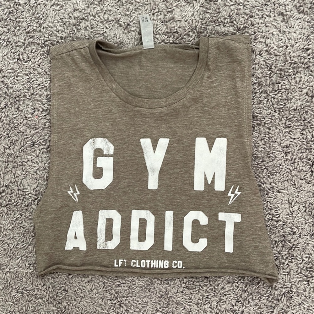 Workout crop top